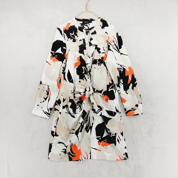 dkny shirt dress long sleeve Garment Dye Long Sleeve Button Front Shirt Dress | Shirt Dress